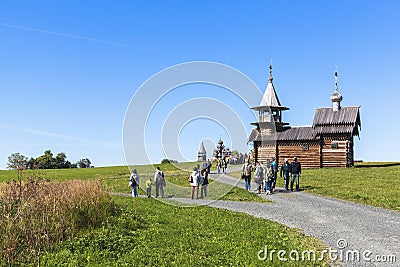 Kizhi Island in Russia Editorial Stock Photo